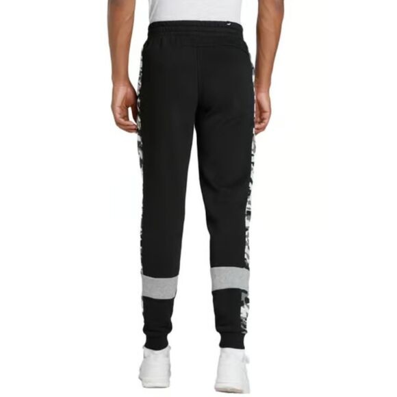 Big Mens Sz 3XL Tall Elastic Waist Athletic Jogger Logo Sweat Pants Pockets PUMA - Picture 3 of 7